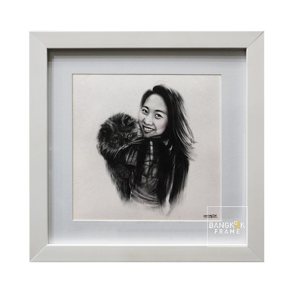 กรอบรูปภาพสเก็ตดินสอ